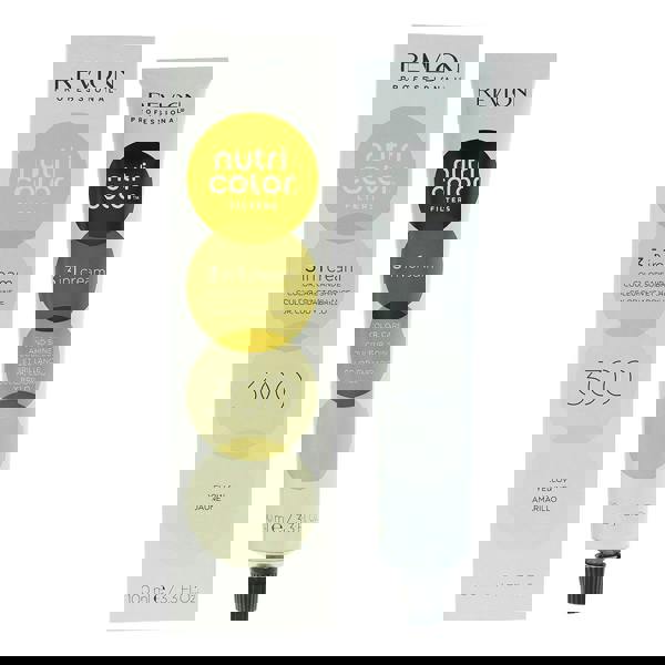 Revlon Nutri Color Filters 300 Yellow 3 In 1 Hair Colour 100ml