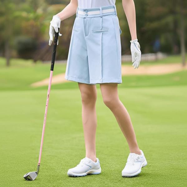 Anniou Women's Golf Shorts - blue