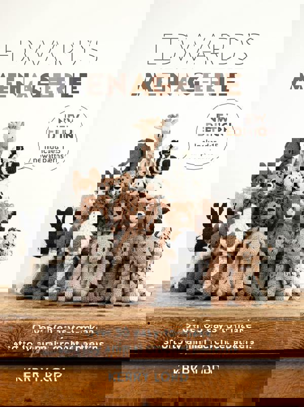 Edward's Menagerie New Edition: Over 50 easy-to-make soft toy animal crochet patterns (Paperback Book)