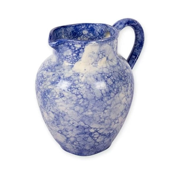 Burbujas - Large Ceramic Blue Jug (2)