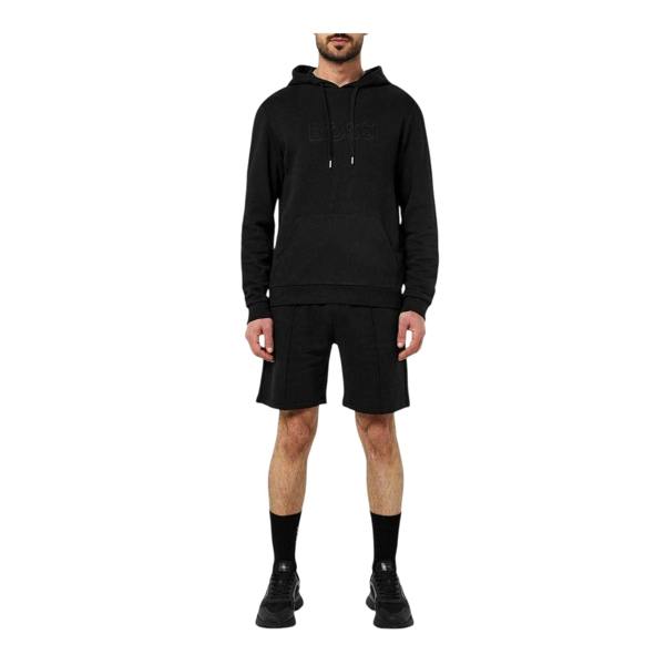 Boss Mens Cotton Sweat Shorts - Black - 