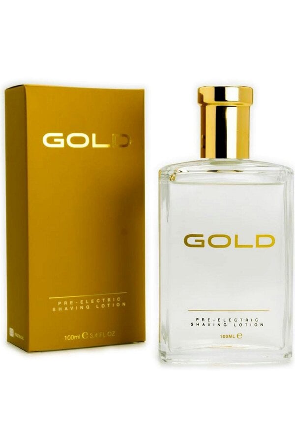 Gold for Men Pre Electric Shave 100ml Gold