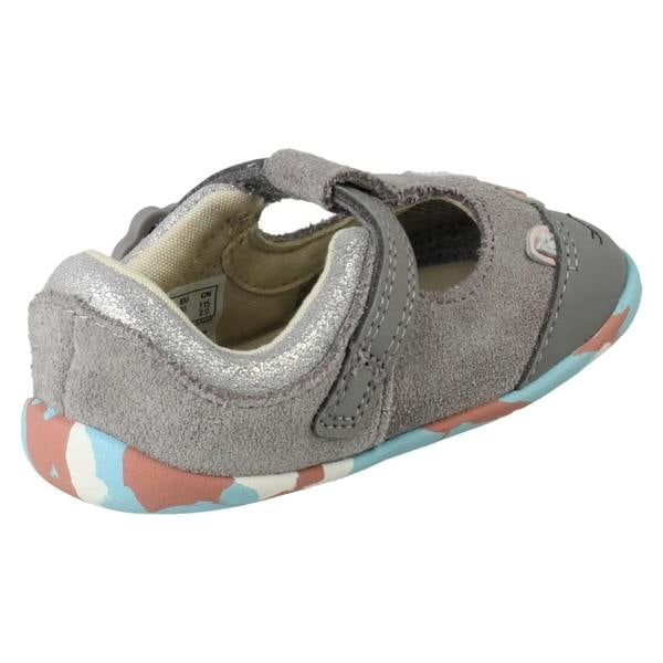 Clarks Girls Clarks Pre Walking T-Bar Shoes Roamer Myth