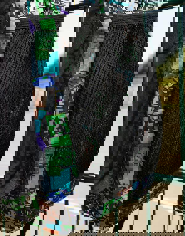 Minecraft Unisex Kids Multicoloured Movie Backpack (One Size)