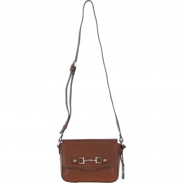 Ashwood Flap Over Leather Crossbody Bag : Z-75
