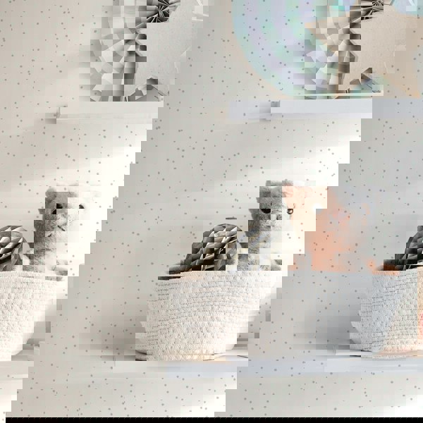 Hoopla Walls Mini Dots - Seafoam 10m Wallpaper