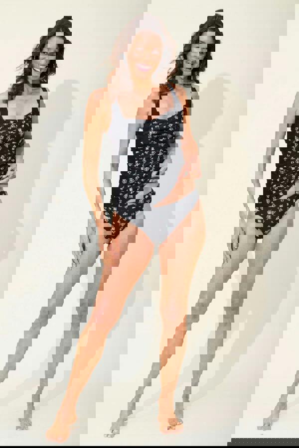 Ikat High Leg Bikini Briefs