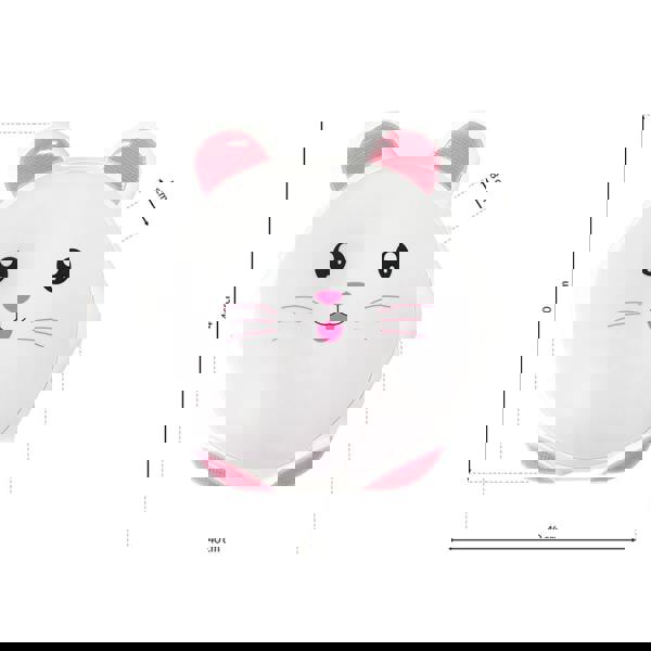 Milagro Sweet LED Childrens Wall Or Ceiling Lamp In Pink Safe Comforting