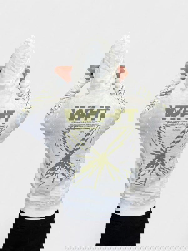 Off-White Splash Arrow Skate Hoodie White