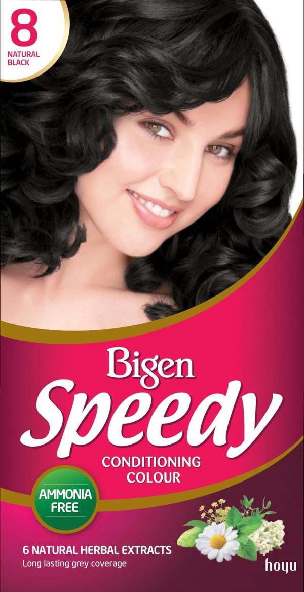 Bigen Speedy Conditioning Hair Colour 8 Natural Black