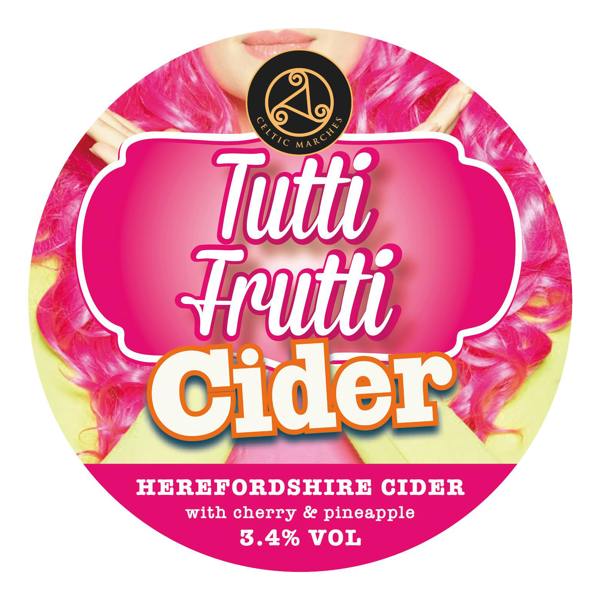Celtic Marches Tutti Frutti Cherry & Pineapple 3.4% 20L BIB (35 Pints)