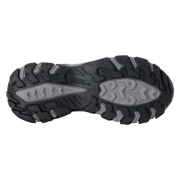 Regatta Childrens/Kids Holcombe III Walking Boots - Black/Dark Steel - 