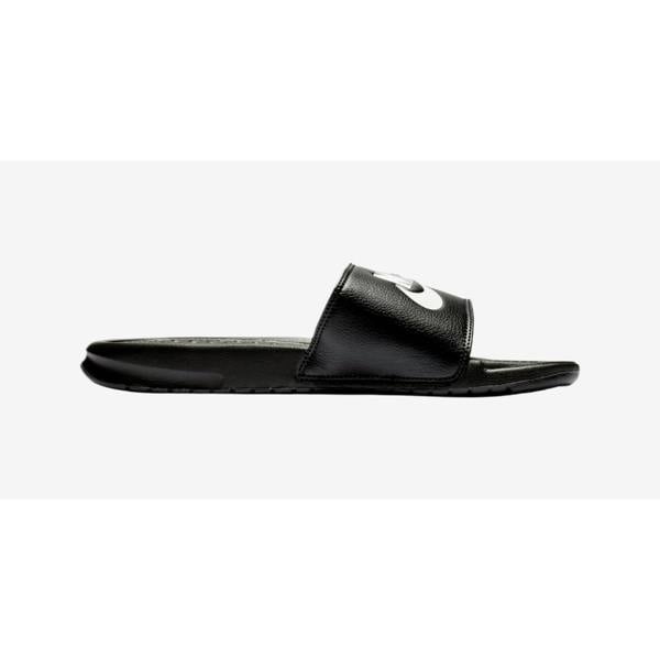 Nike 343880-090 Slides   in  Black/White