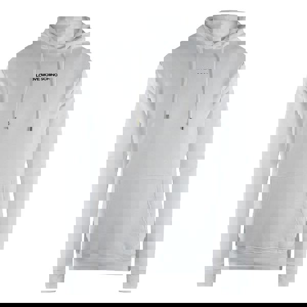 Moschino Love Moschino Plain Logo White Hoodie