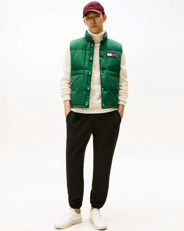 Tommy Hilfiger Essential Fleece Mens Sweatpants - Black