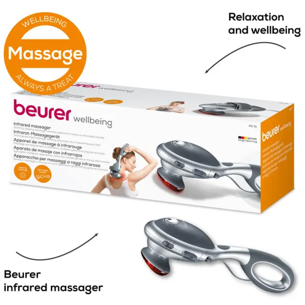 Beurer MG70 Infrared Massager with Pulsing Massage