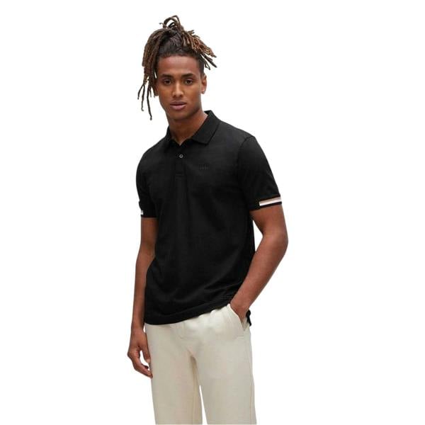 Boss Mens Parlay 147 Polo Shirt - Black - 