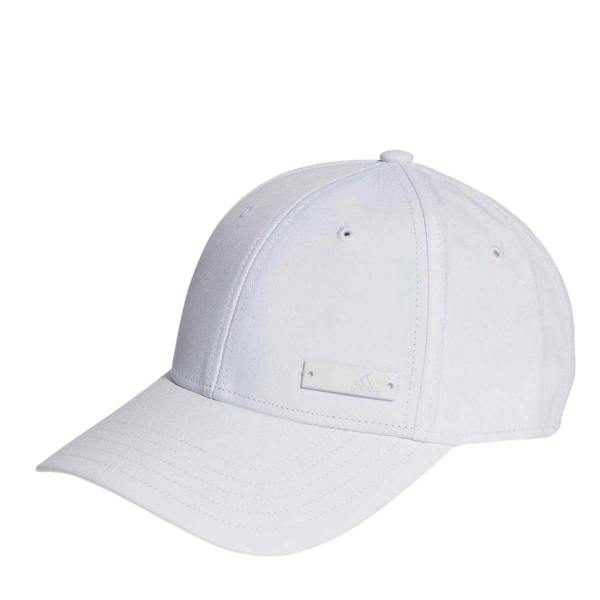 Adidas Mens Metal Badge Baseball Cap - White - 