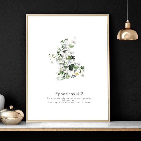 Living room wall prints | set of 3 Christian wall art prints