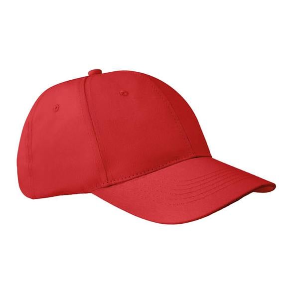 MidOcean Basie 6 Panel Baseball Cap - Red - 