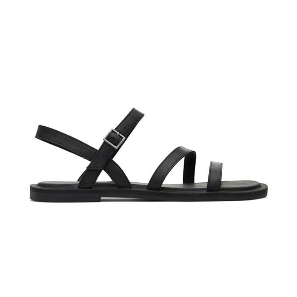 Toms KIRA Ankle Strap Sandals in Black