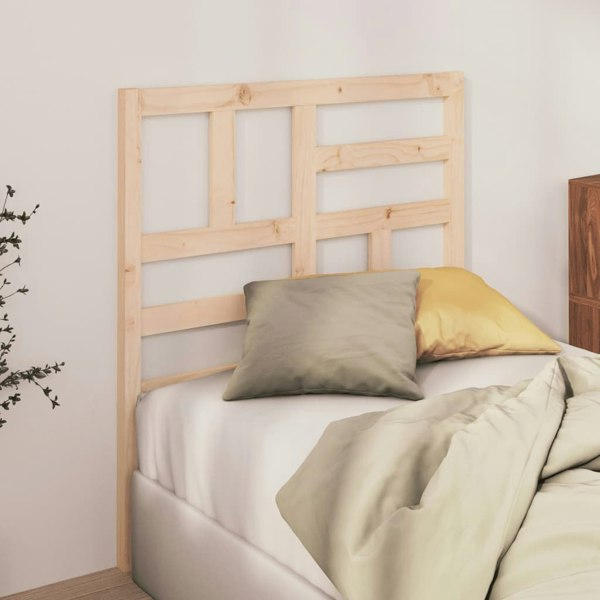 Berkfield Bed Headboard 96x4x104 cm Solid Wood Pine