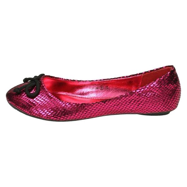 Cutie Girls Cutie Bow Detail Ballet Shoes H2241
