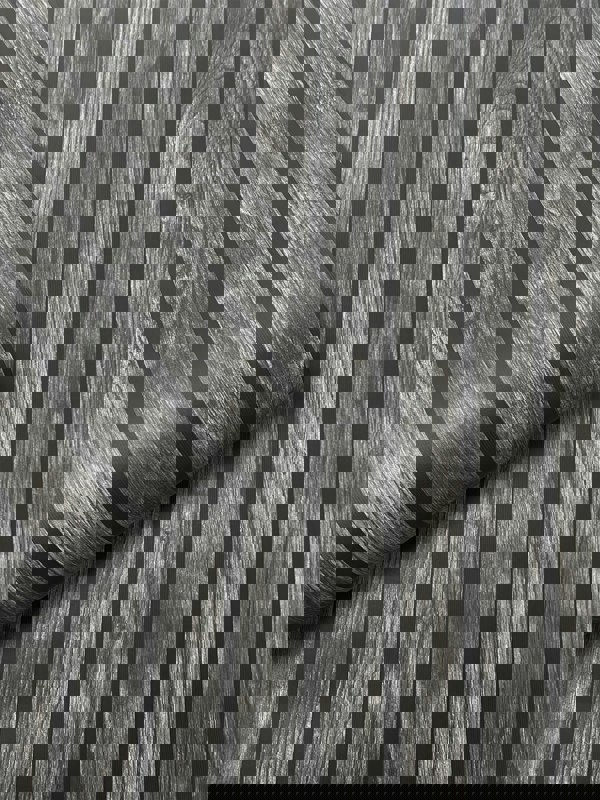Muriva Wooded Slats Black Wallpaper