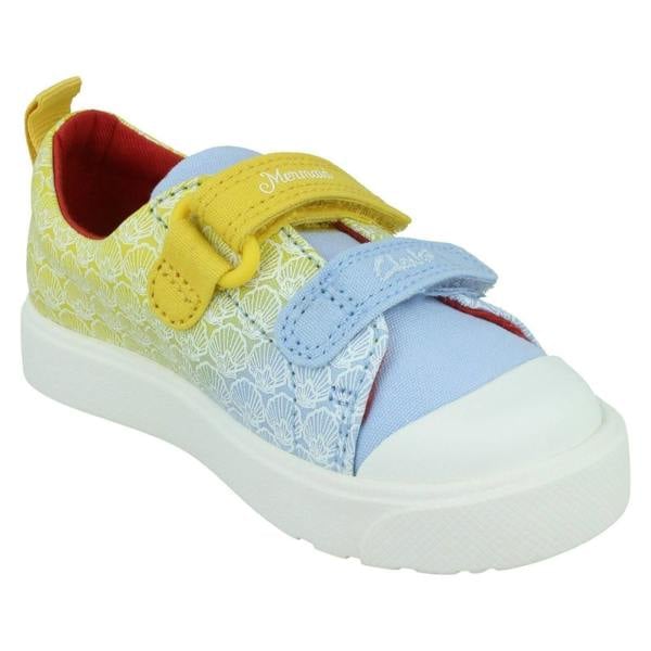 Clarks Girls Clarks Disney Little Mermaid Shoes City Shell T