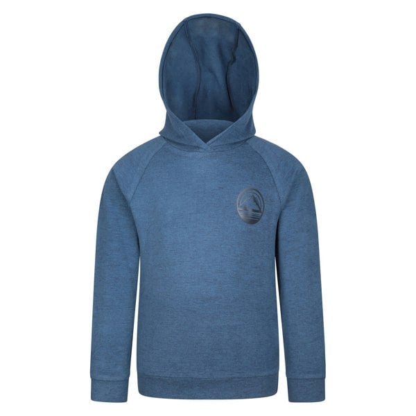 Mountain Warehouse Childrens/Kids Strath Melange Supersoft Hoodie - Navy