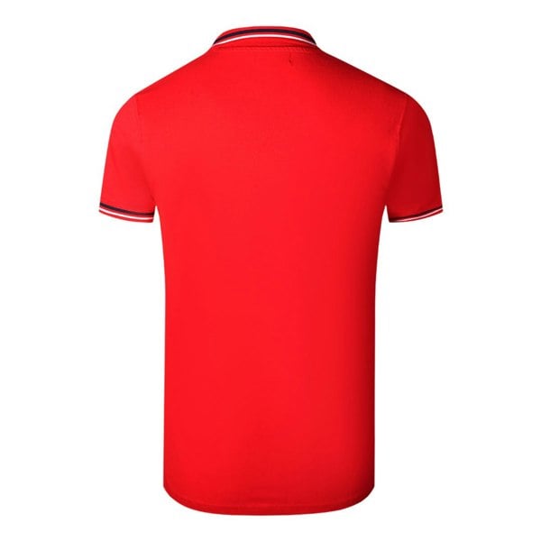 Cavalli Class Twinned Tipped Collar Polo Shirt - Red