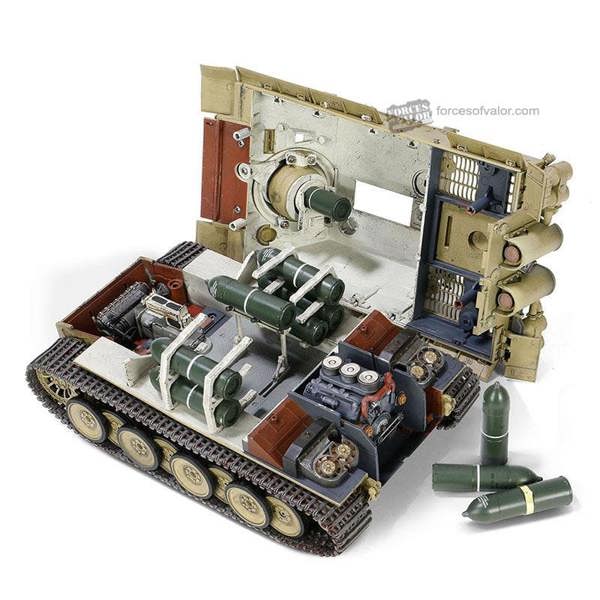 MCSlots Sturmtiger 606/4 38CM RW61 L/3.5 Prototype 1:32 Scale Forces of Valor 802001A