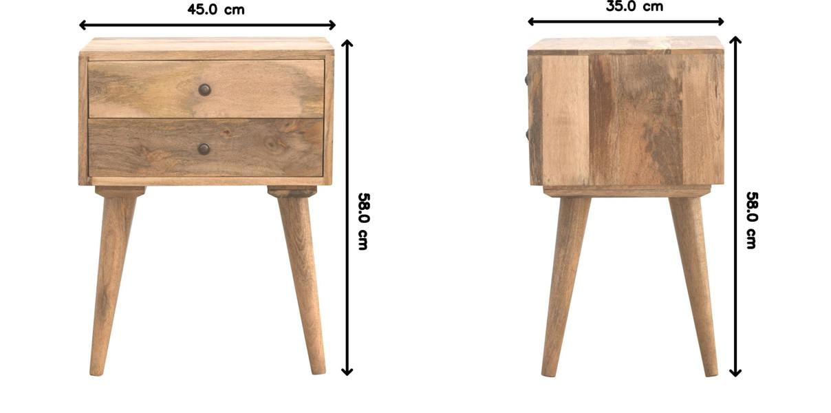 Artisan Furniture Modern Solid Wood Bedside