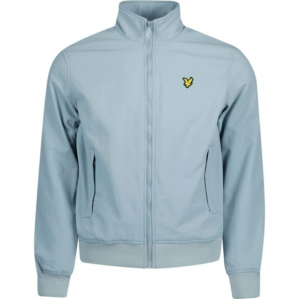 Lyle & Scott Fleece Lined Funnel Neck Away Blue Jacket