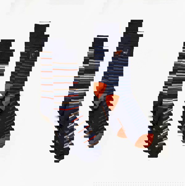 Joules KINGSBURY Mens Socks Navy/Ginger