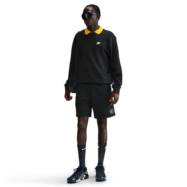 Nike Mens Air Bermuda Sweat Shorts - Black - 