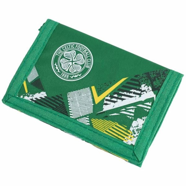 Celtic FC Vector Wallet - Green/White/Yellow