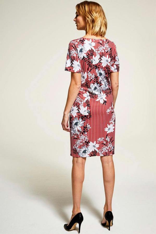 HotSquash Riviera Short-Sleeved Print Shift Dress