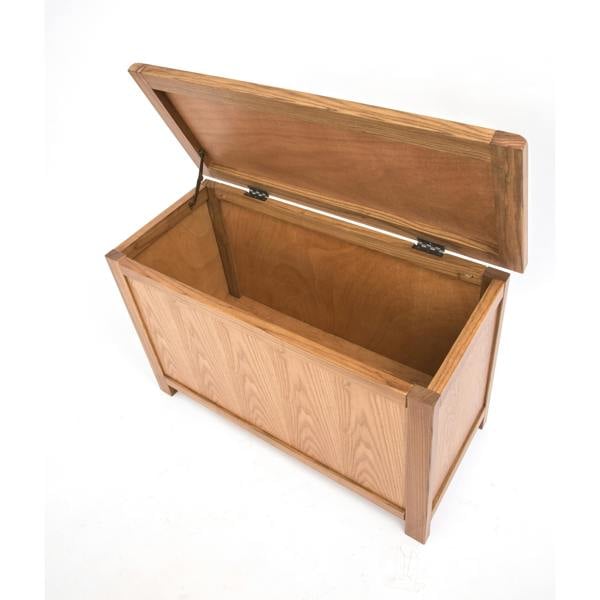 Cabinet Bits Trivento Light wood Blanket Box Ottoman