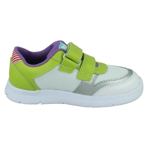 Clarks Childrens Clarks Hook & Loop Casual Trainers Ath Howdy