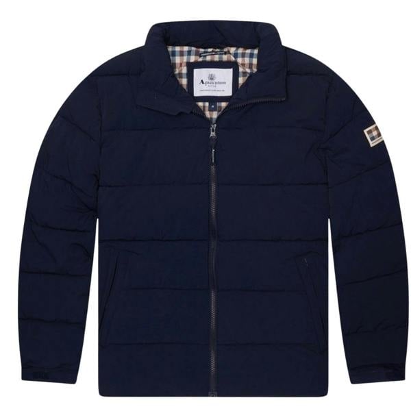 Aquascutum Active Sp Mockneck Puffer Jacket Navy S