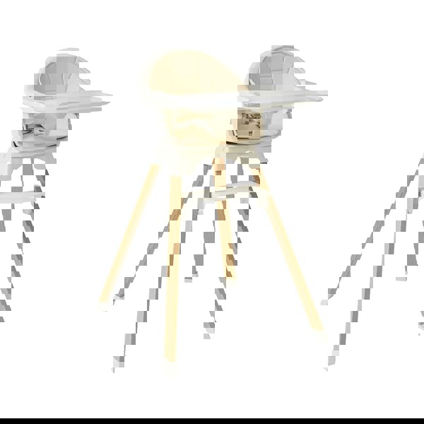 Liberty House Toys Kids High Chair – White and Beechwood