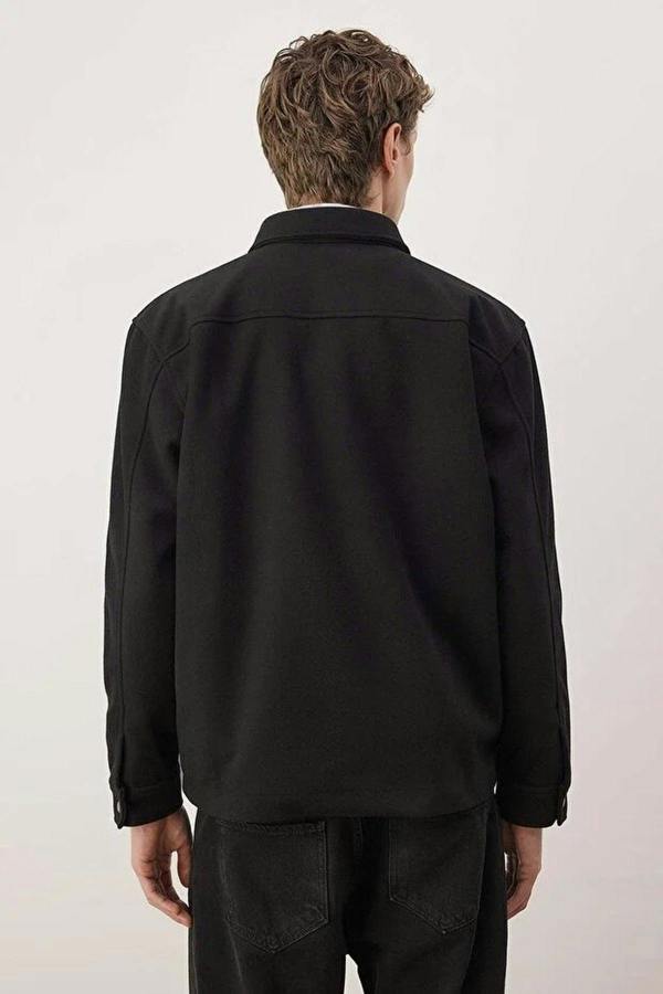 WOVCOR Regular Fit Cashmere Men’s Shirt Jacket