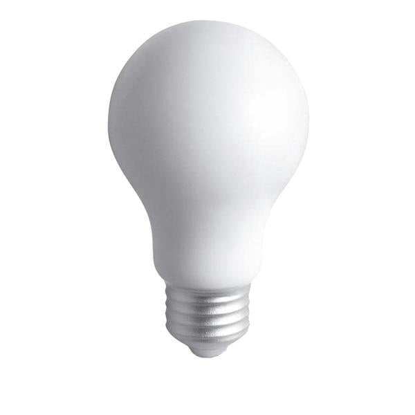 MidOcean Light Bulb Stress Ball - White - 