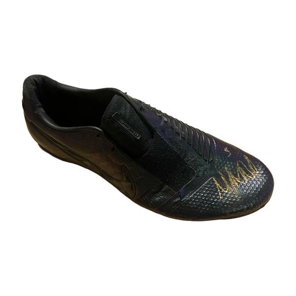 Max Lowe Signed & Match-Worn Boot