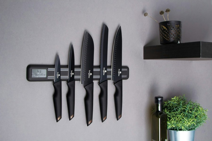 Berlinger Haus Kitchen Knife Set with Magnetic Hanger