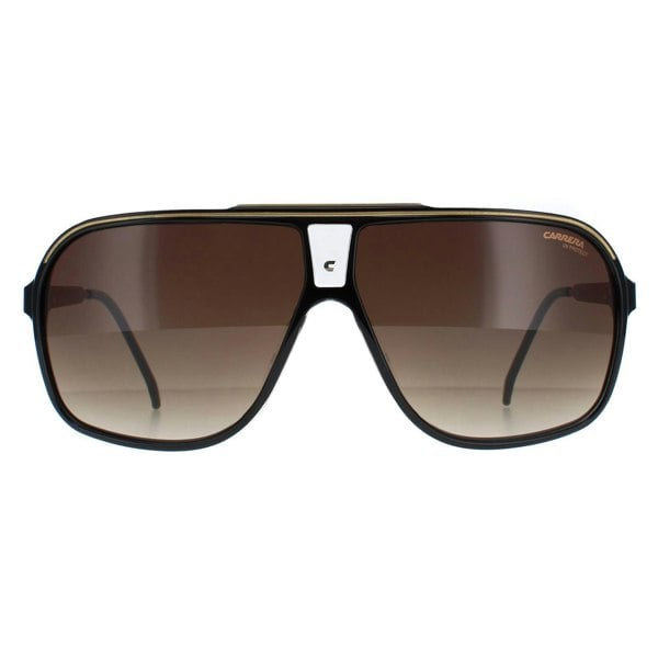 Carrera Sunglasses GRAND PRIX 3 2M2 HA Black Gold Brown Gradient