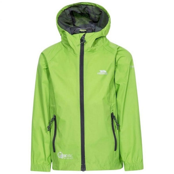 Trespass Childrens/Kids Qikpac Waterproof Packaway Jacket - Leaf