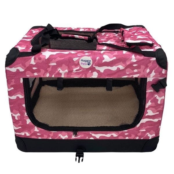 HugglePets Fabric Crate Foldable Pet Carrier