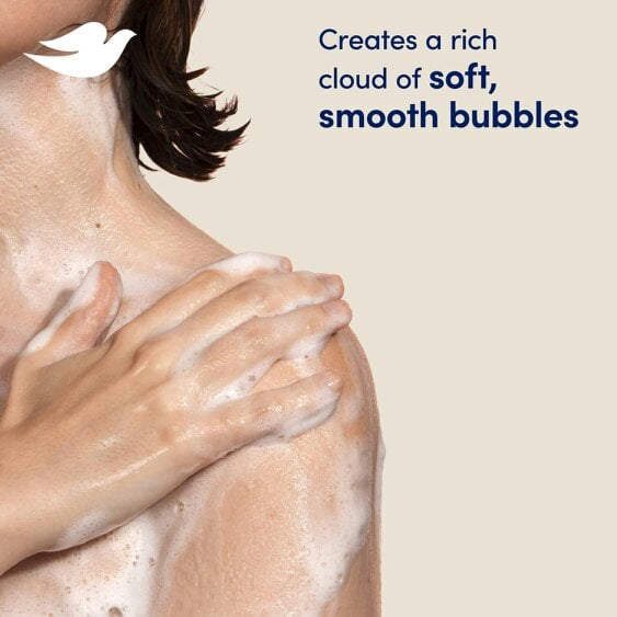 Dove Caring Bath Soak - Shea Butter&Vanilla Milk, 1/4 Moisturising Cream 4x450ml
